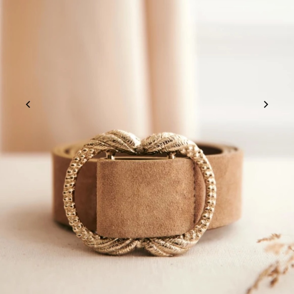 SEZANE ARTEMIS BELT BEIGE do not buy!